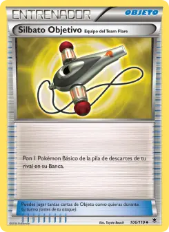 Silbato Objetivo Equipo del Team Flare, Fuerzas Fantasmales Nº 106 Normal