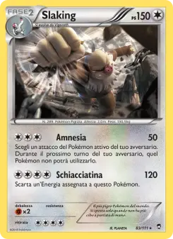 Slaking, Colpi Furiosi No. 83 Normal