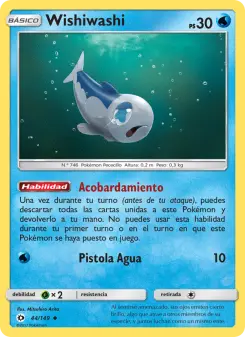 Wishiwashi, Sol y Luna No. 44 Normal