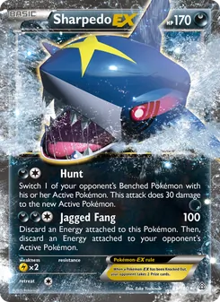 Sharpedo EX, Primal Clash Nº 91 Normal