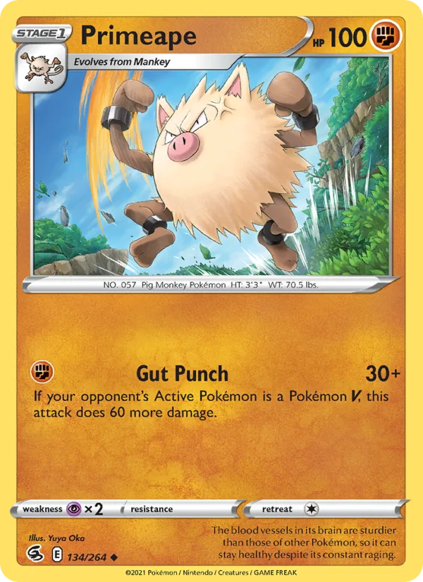Primeape, Fusion Strike No. 134