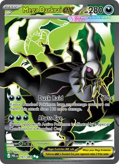 Mega Darkrai ex, Pitch Black Nº 101 Holo