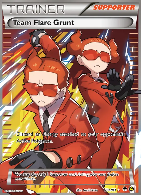 Team Flare Grunt, Generations No. 73a