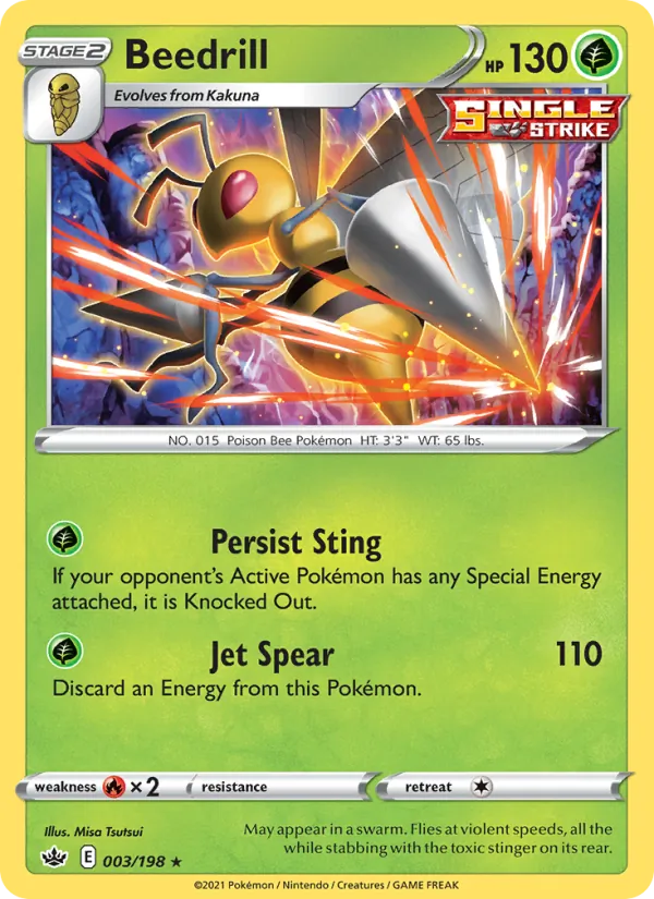 Beedrill, Chilling Reign No. 3