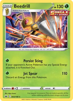 Beedrill, Chilling Reign No. 3