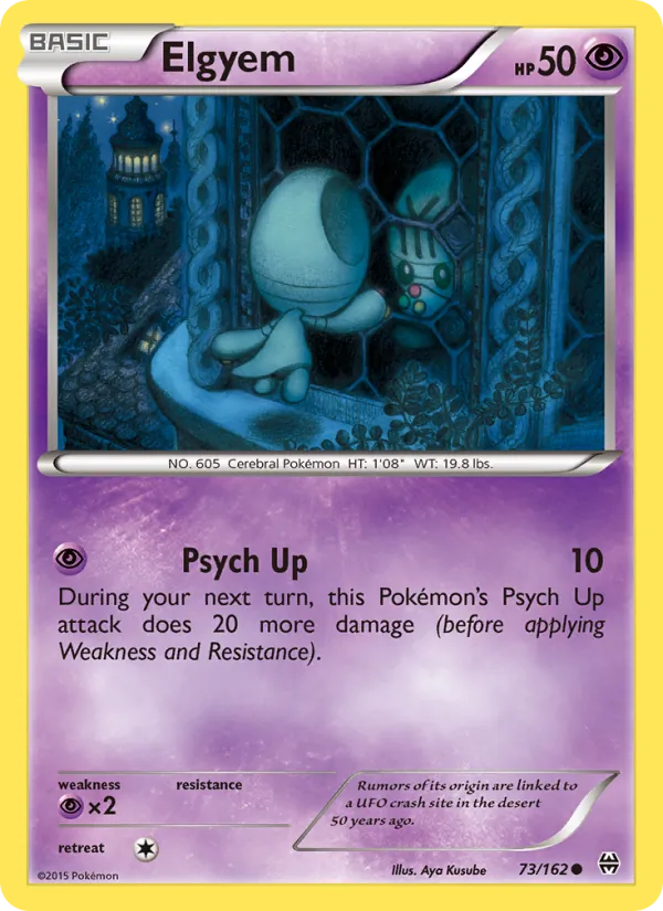 Elgyem, BREAKthrough No. 73