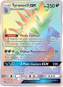 Tyranocif GX, Tonnerre Perdu No. 223 Normal