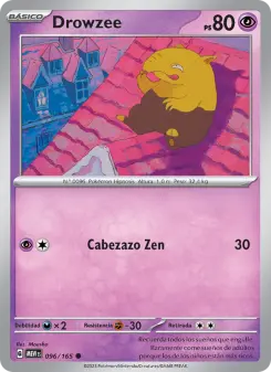 Drowzee, 151 Nº 096 Normal