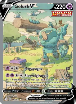 Golurk V, Evoluzioni Eteree No. 182 Holo