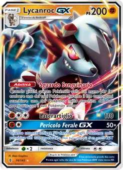 Lycanroc GX, Guardiani Nascenti Nº 74 Normal