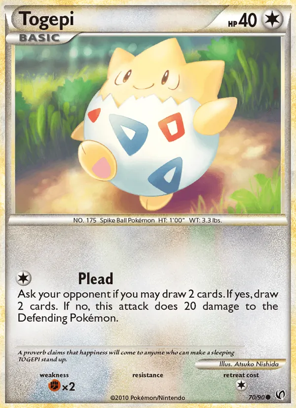 Togepi, Undaunted Nº 70