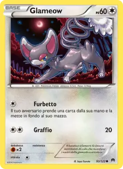 Glameow, Turbo Crash No. 93 Normal