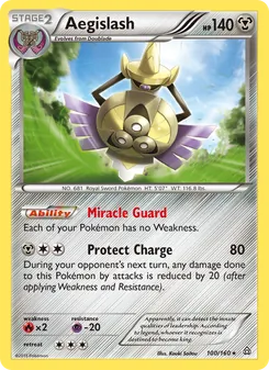 Aegislash, Primal Clash Nº 100 Normal