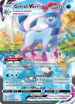 Givrali VMAX, Évolution Céleste No. 209 Holo