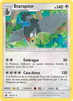Staraptor, Invasión Carmesí No. 83 Normal