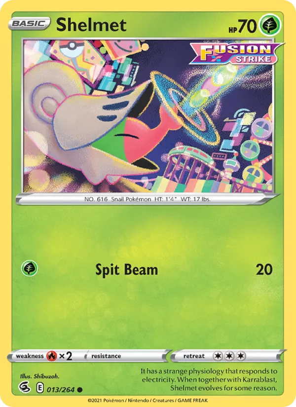 Shelmet, Fusion Strike No. 13