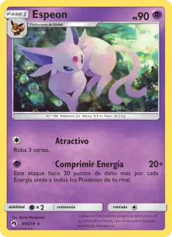 Espeon, Truenos Perdidos No. 89 Normal