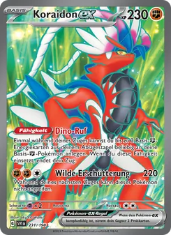 Koraidon-ex, Karmesin & Purpur No. 231 Holo