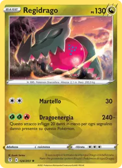 Regidrago, Evoluzioni Eteree Nº 124 Holo