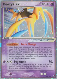 Deoxys ex, Deoxys Nº 98 Holo
