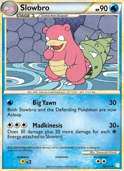 Slowbro, HeartGold SoulSilver No. 52 Normal