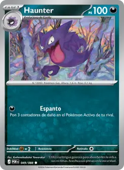 Haunter, Equilibrio Perfecto No. 049 Normal