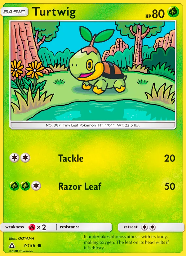 Turtwig, Ultra Prism Nº 7