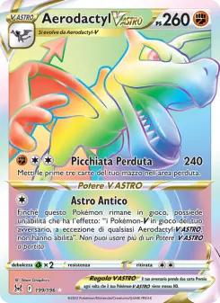 Aerodactyl V ASTRO, Origine Perduta Nº 199 Holo