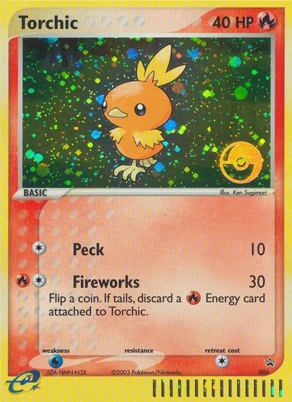 Torchic, Nintendo Black Star Promos No. 6