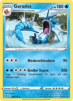 Garados, Clash der Rebellen Nº 40 Holo