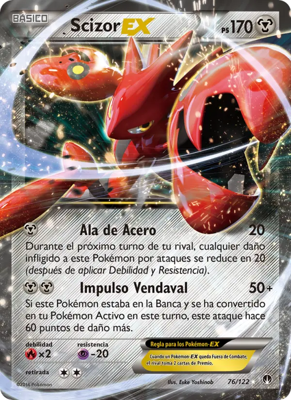Scizor EX, TURBOLímite No. 76