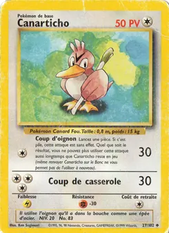 Canarticho, Set de Base No. 27 Normal