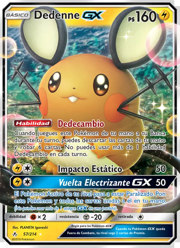 Dedenne GX, Vínculos Indestructibles Nº 57