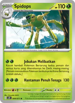 Spidops, Letusan Tanah No. 009 Normal