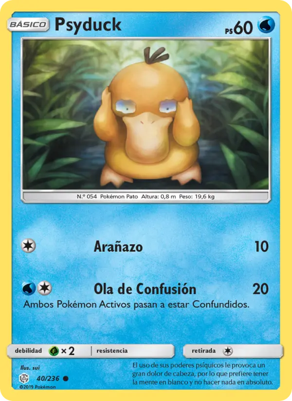 Psyduck, Eclipse Cósmico No. 40
