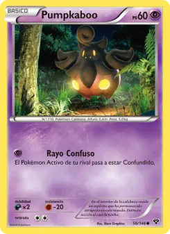 Pumpkaboo, XY No. 56 Normal