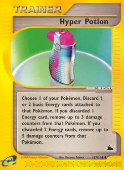 Hyper Potion, Skyridge No. 127 Normal