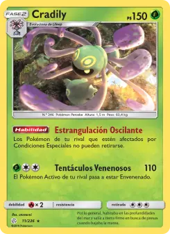 Cradily, Eclipse Cósmico No. 11 Normal