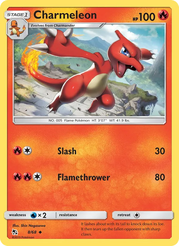 Charmeleon, Hidden Fates No. 8