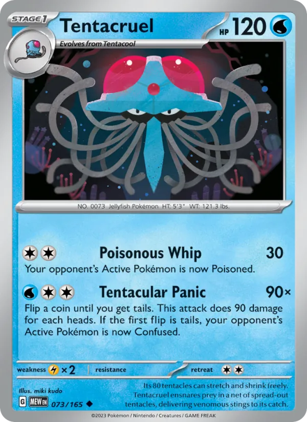 Tentacruel, 151 Nº 073