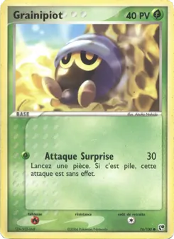 Grainipiot, EX Tempête de sable Nº 76 Normal