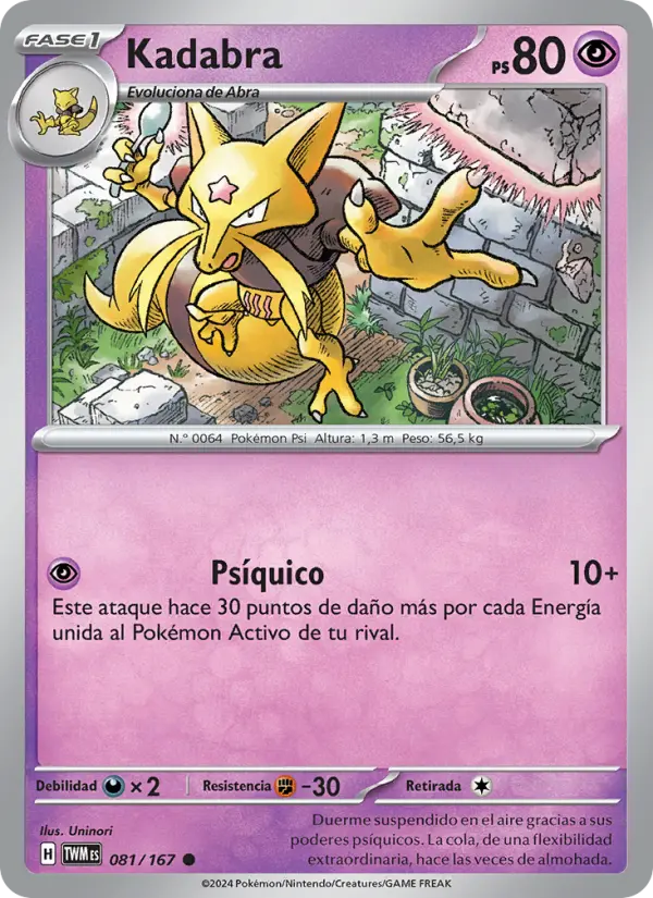 Kadabra, Mascarada Crepuscular No. 081