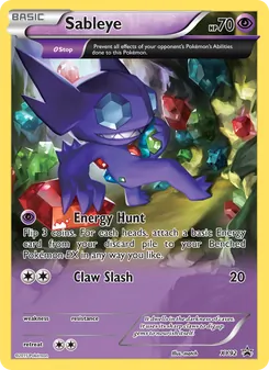 Sableye, XY Black Star Promos Nº XY92 Normal