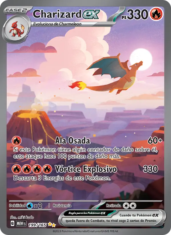 Charizard ex, 151 No. 199