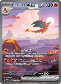 Charizard ex, 151 No. 199 Holo