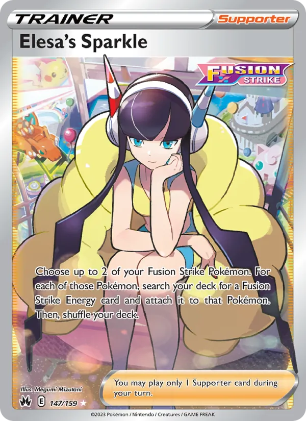 Elesa's Sparkle, Crown Zenith Nº 147