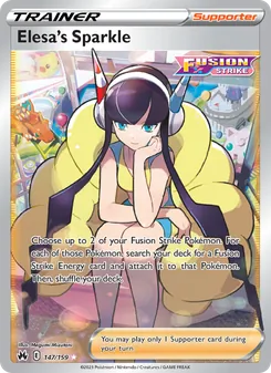 Elesa's Sparkle, Crown Zenith No. 147 Holo