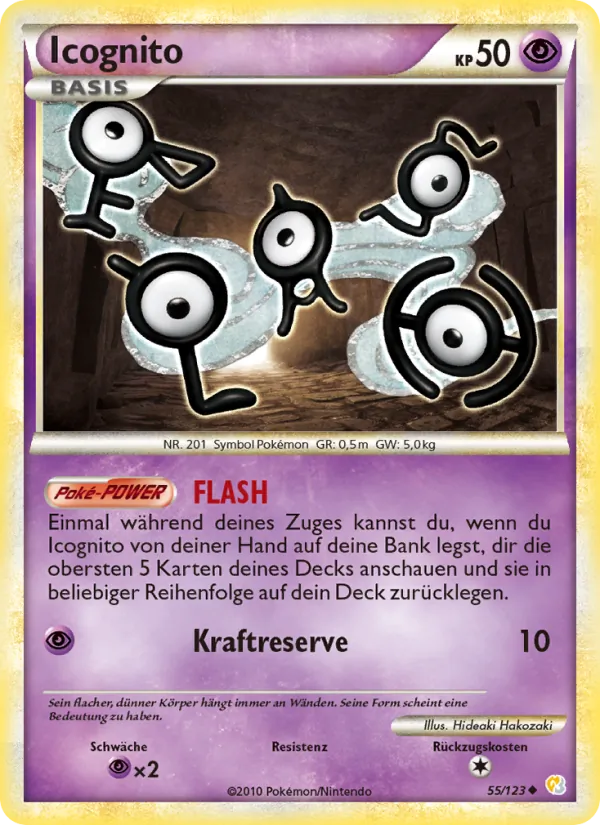 Icognito, HeartGold SoulSilver No. 55