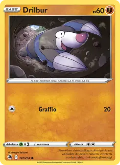 Drilbur, Colpo Fusione Nº 147 Normal