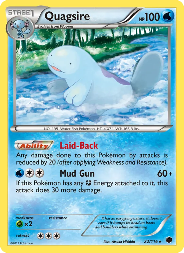 Quagsire, Plasma Freeze Nº 22
